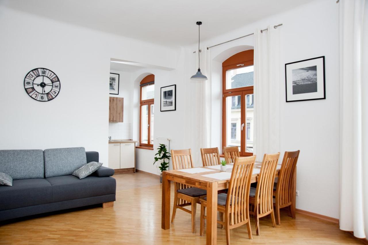 1-Raum-Wohnung Zentral Gelegen Dresden Exterior foto