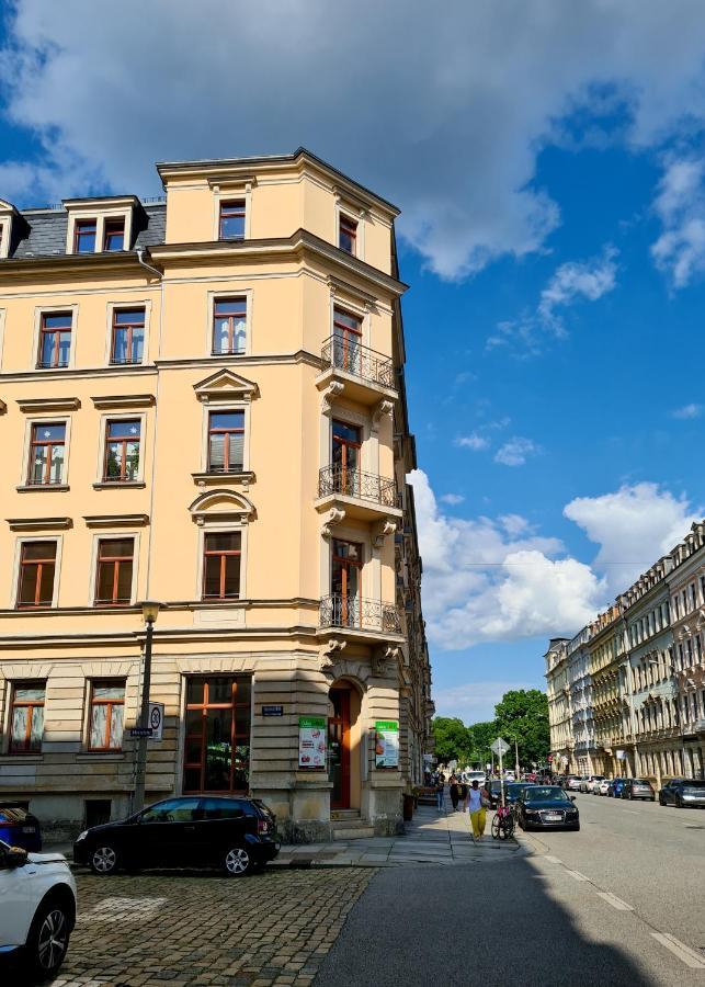 1-Raum-Wohnung Zentral Gelegen Dresden Exterior foto