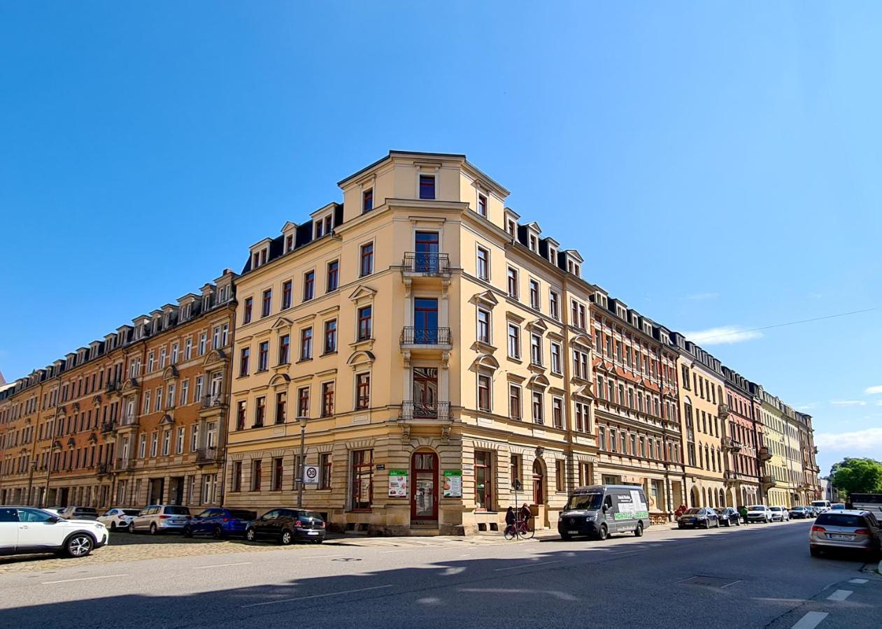 1-Raum-Wohnung Zentral Gelegen Dresden Exterior foto