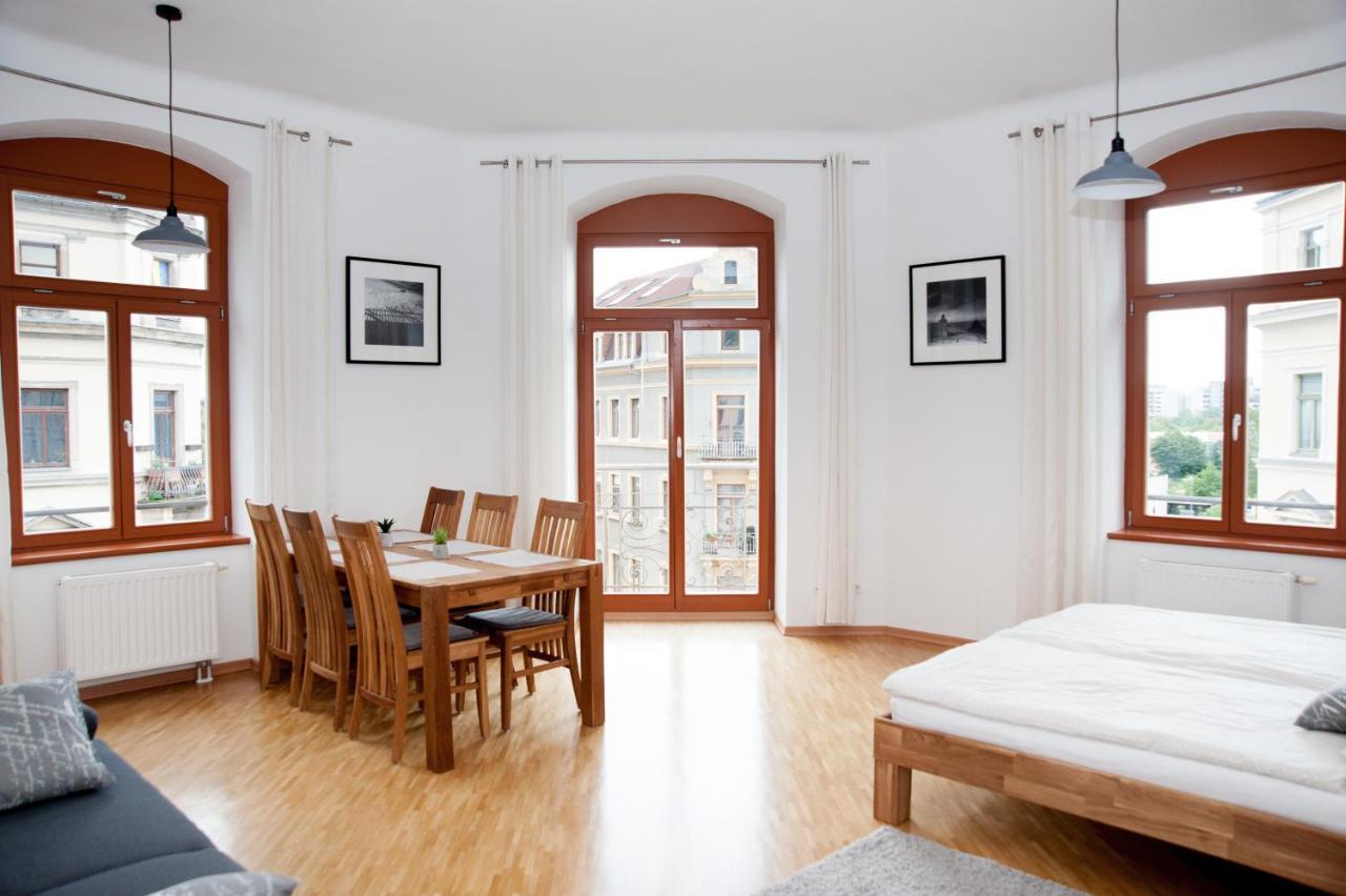 1-Raum-Wohnung Zentral Gelegen Dresden Exterior foto